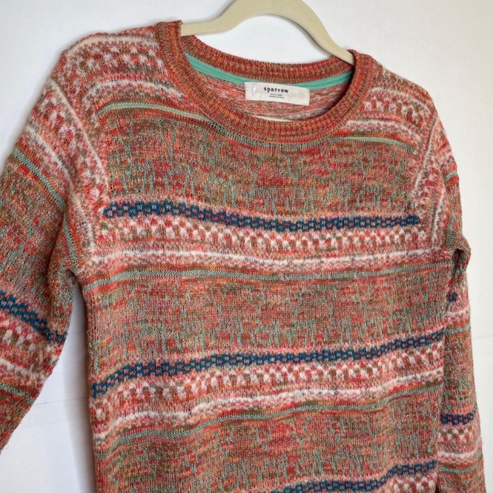 A N T H R O P O L O G I E Sparrow Fair Isle Vinta… - image 5